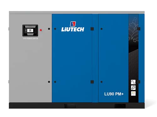 日照LU系列75-90kW PM+节能领先型油冷永磁变频空压机